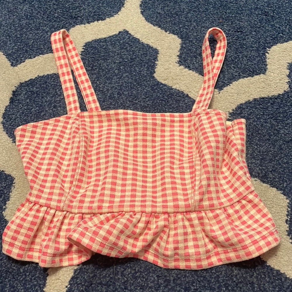Topshop Pink Top